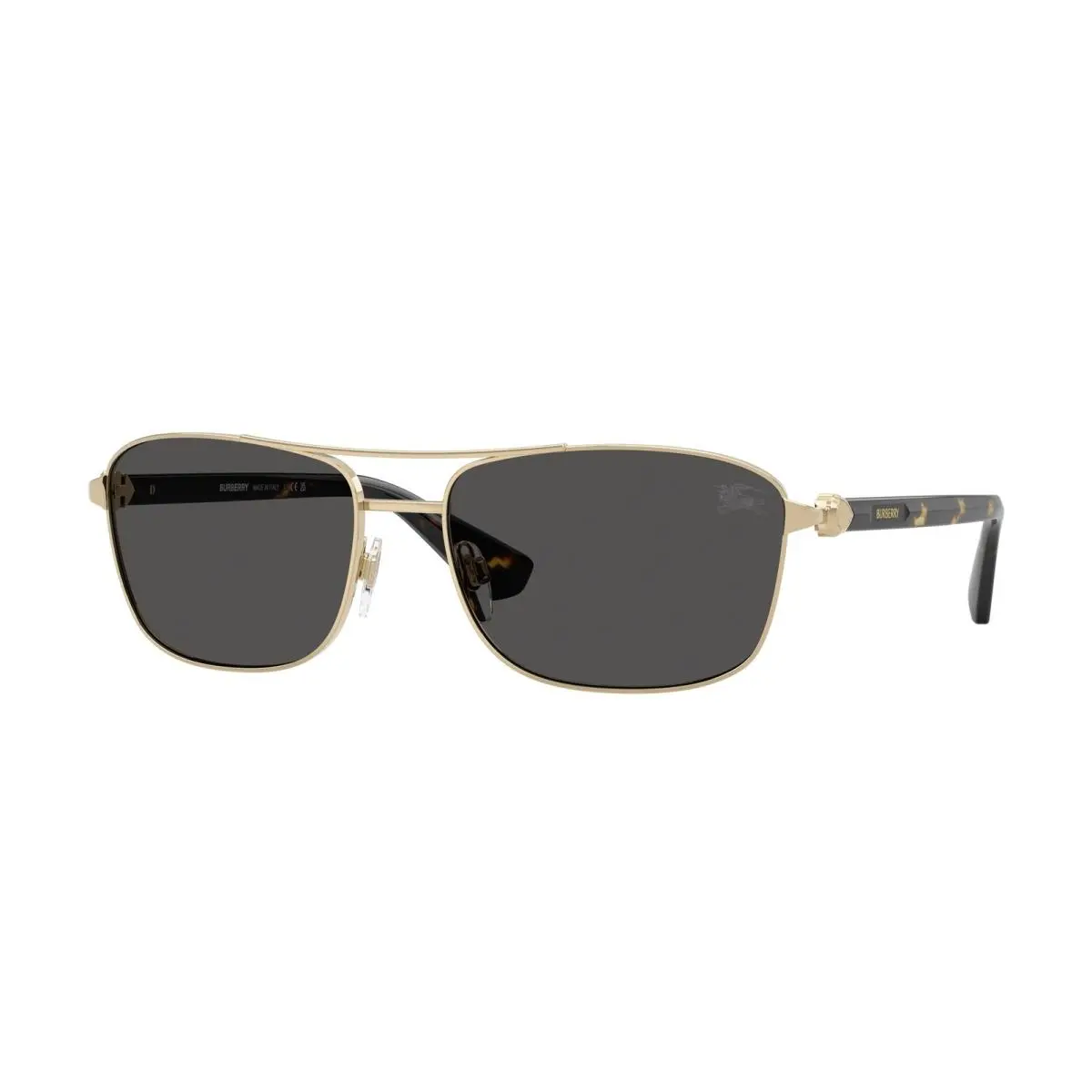 Men`s 60mm Light Gold Sunglasses BE3163-110987-60 by Burberry