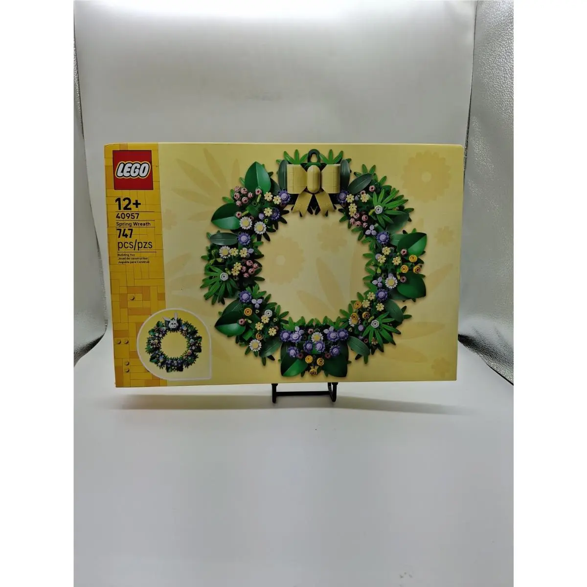 Lego Spring Wreath 40957 Complete Set 747 Pieces Bunny 12+ Seasonal