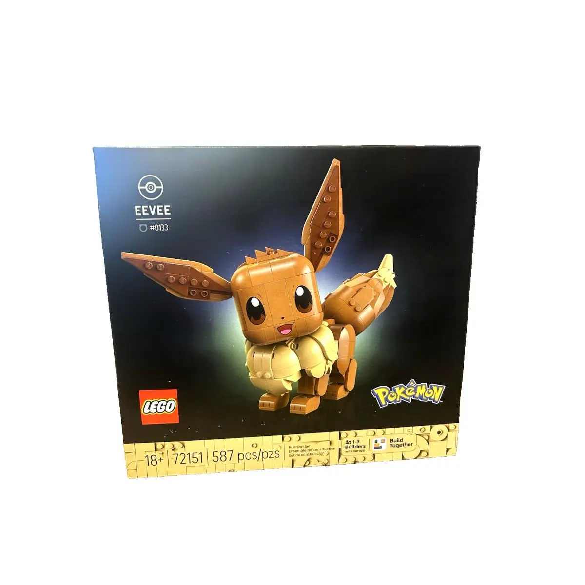 Lego 72151 Pokemon Eevee 0133 587pcs. Nib