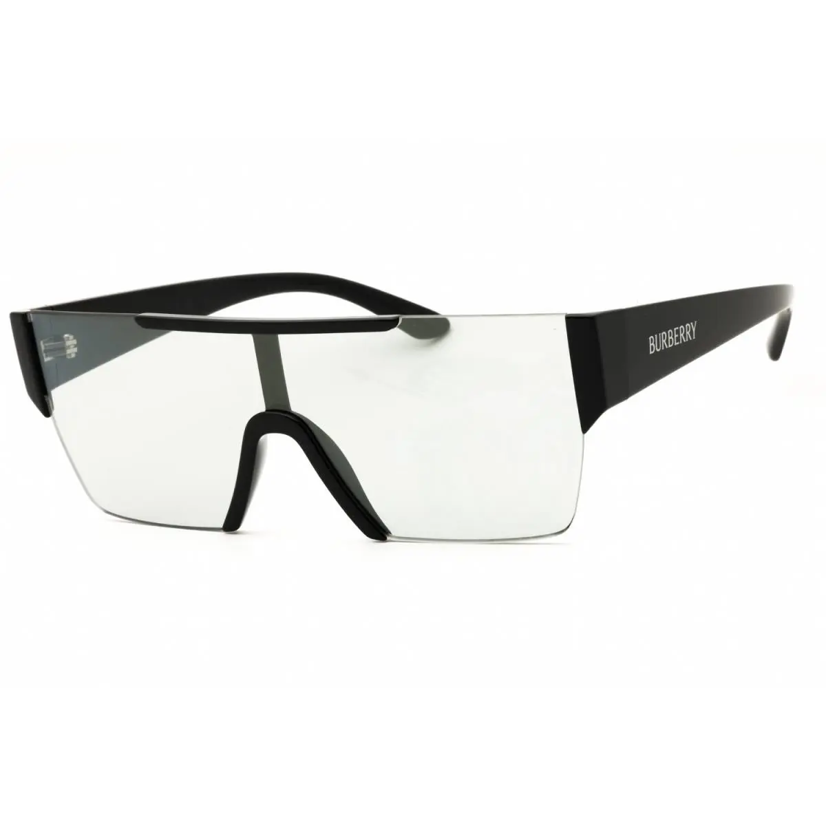 Burberry BE4291 300169 Black / Light Gray Tampo Silver Men`s Sunglasses