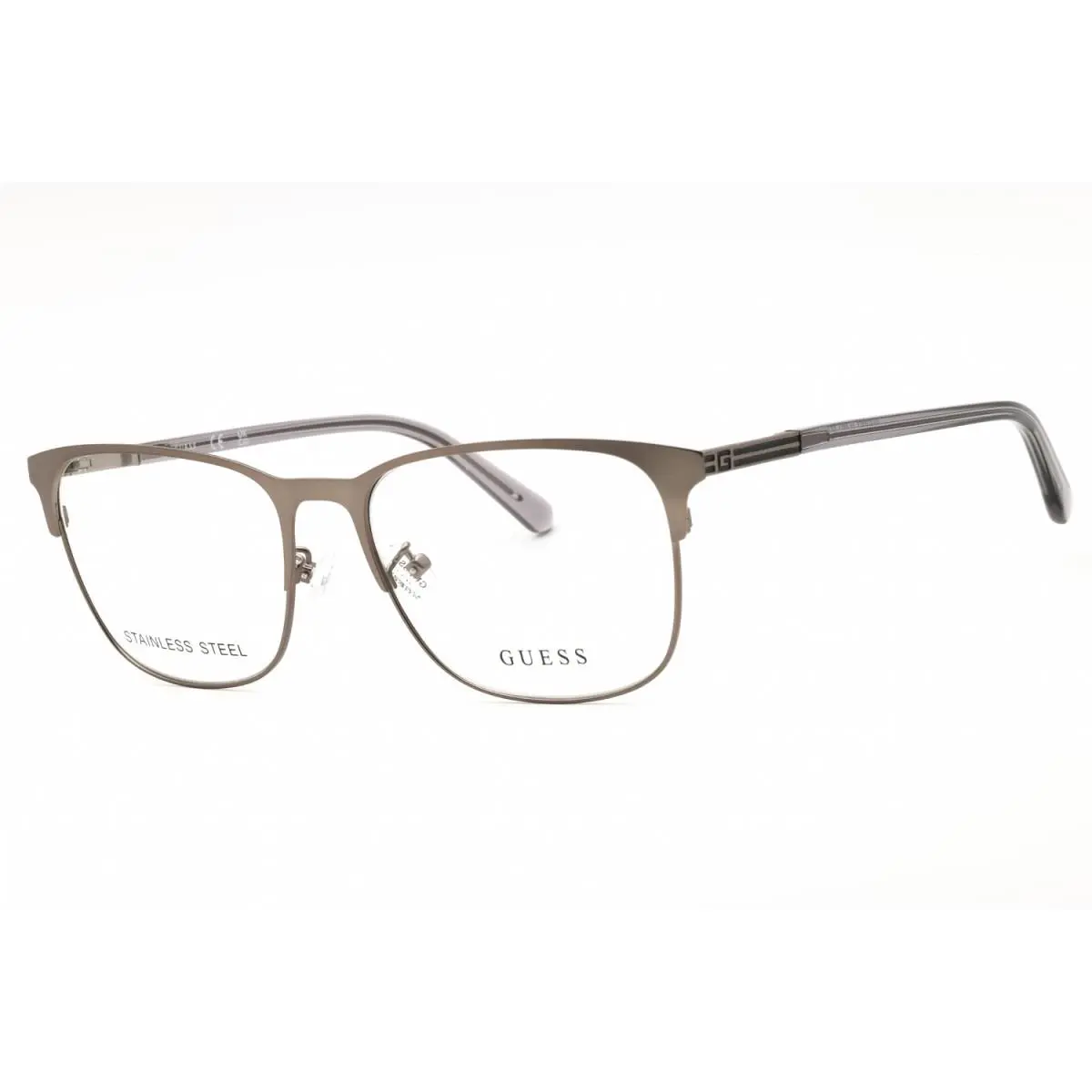 GU50055-D 007 Matte Dark Nickeltin 56mm Eyeglasses by Guess
