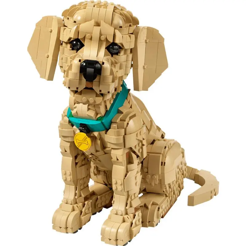 Lego Icons Golden Retriever Puppy 11384 Building Kit For Adults 2102 Pieces