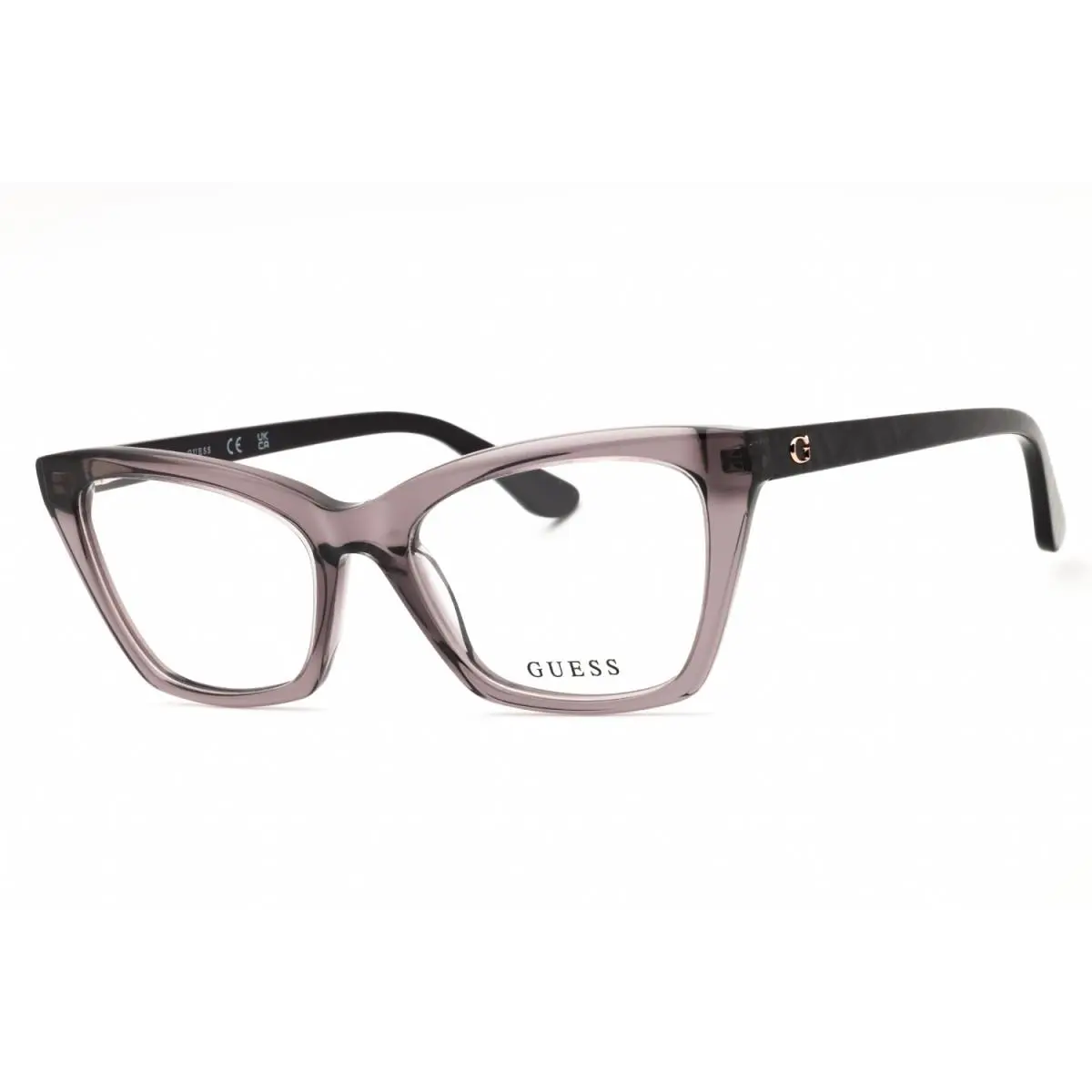 GU50261 081 Shiny Violet 53mm Eyeglasses by Guess