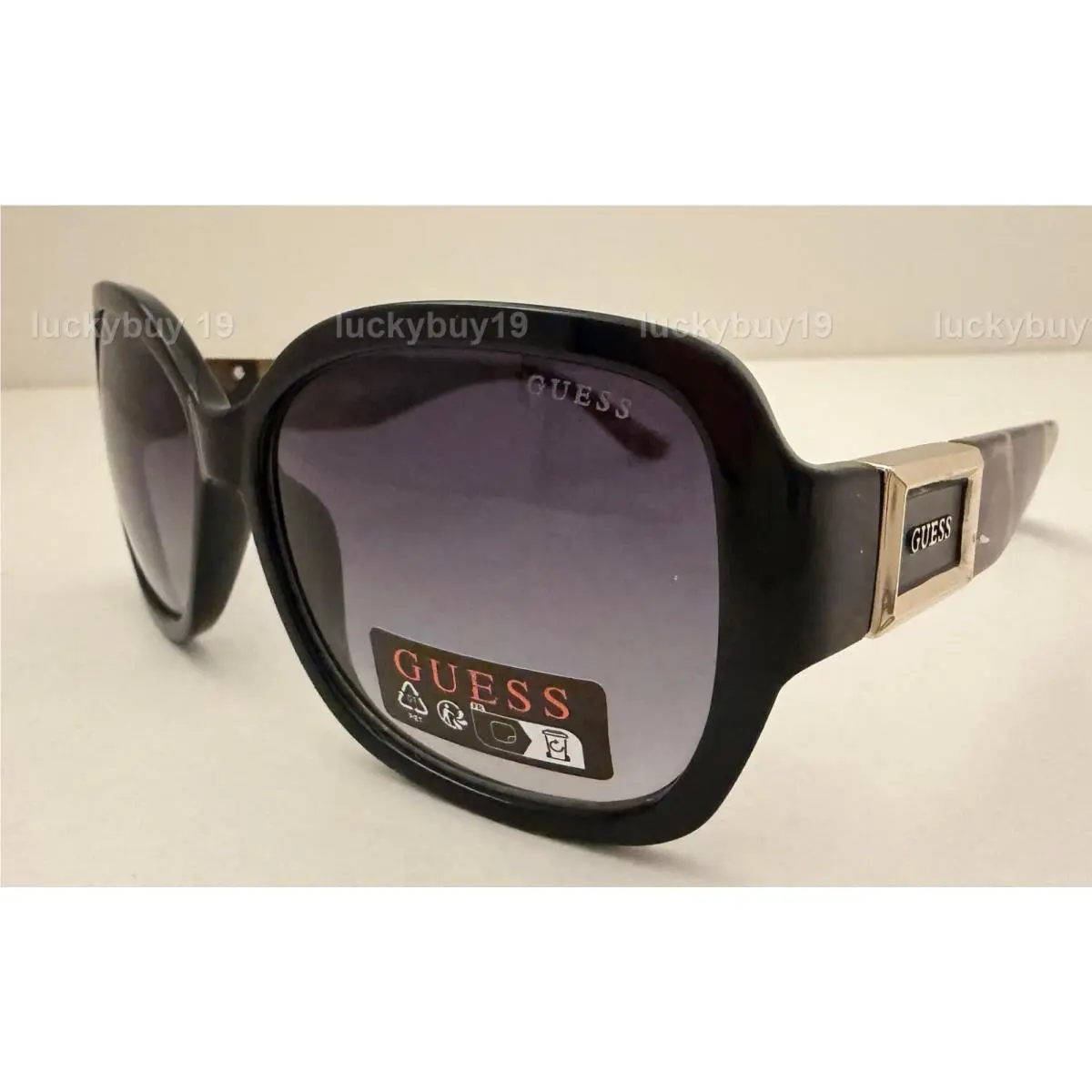 Guess GO00043 Black Leopard Women Sunglasses Gift Idea /638/