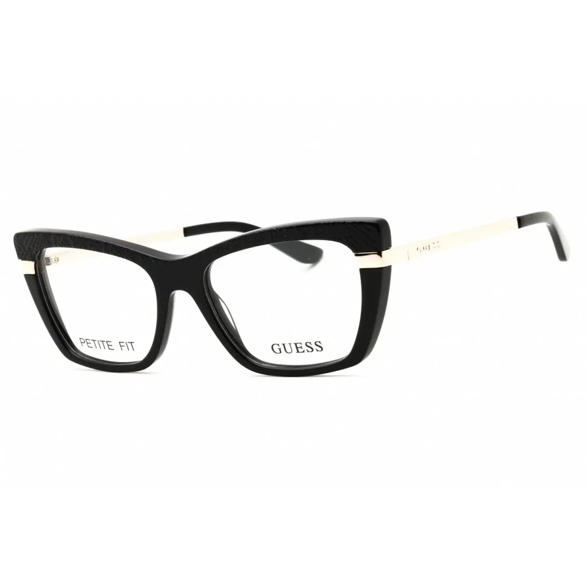 Guess GU50246 001 Shiny Black 50mm Eyeglasses