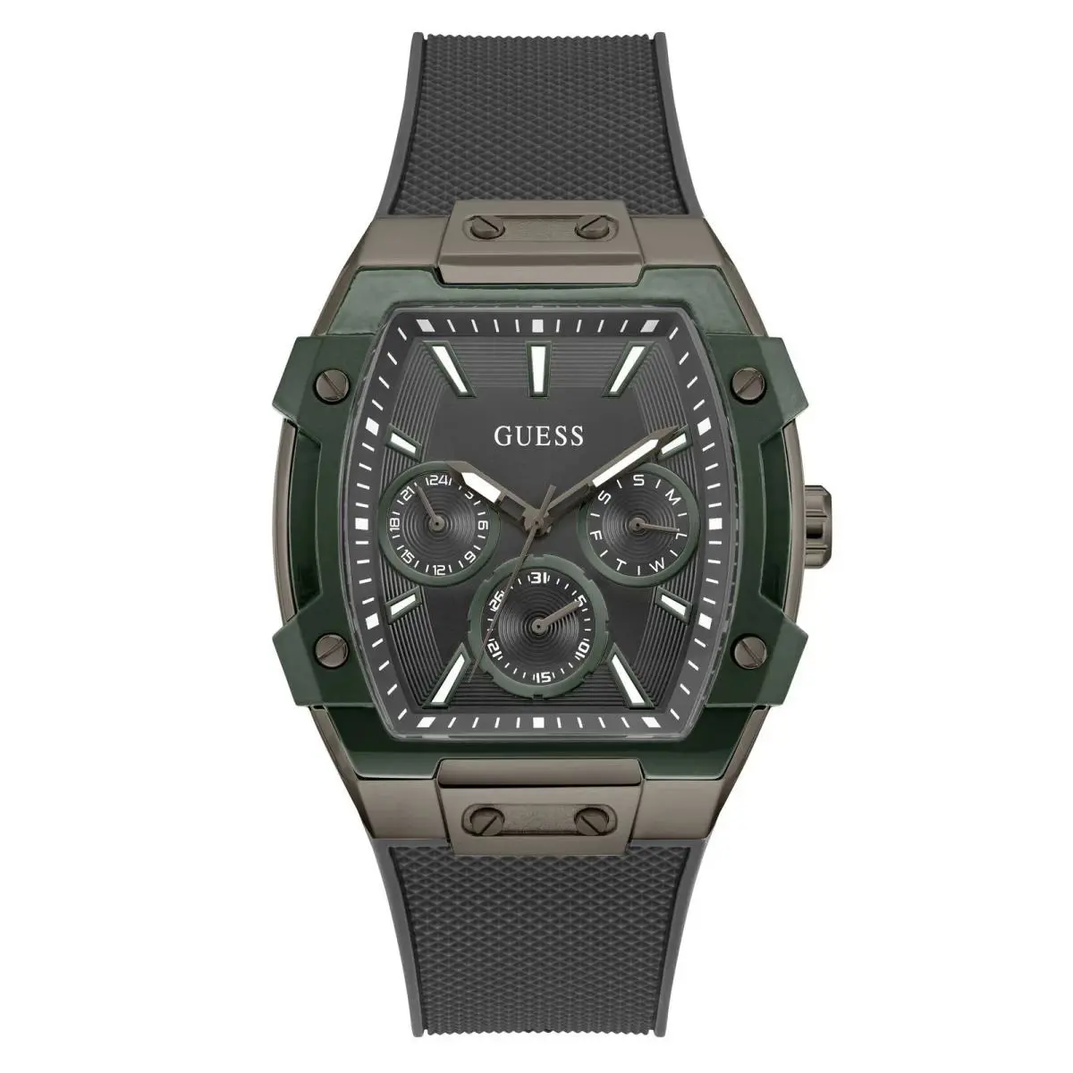 Guess Men`s Wristwatch Gt Phoenix GW0956G3 Silicone