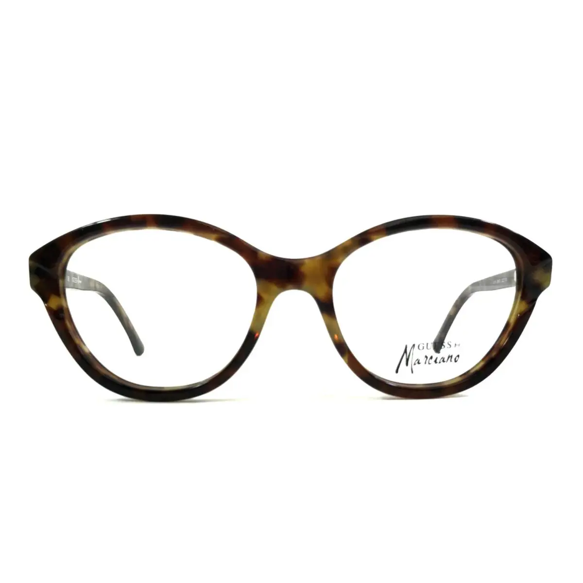 Guess by Marciano Eyeglasses Frames GM178 Brnto Brown Tortoise Cat Eye 50-17-135