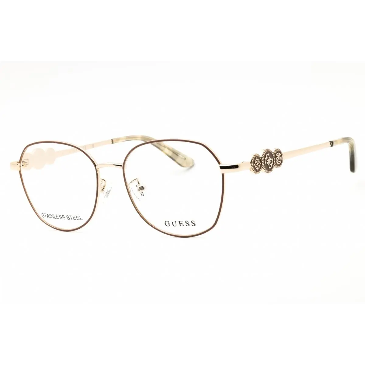 Guess GU50256-D 025 Ivory 52mm Eyeglasses