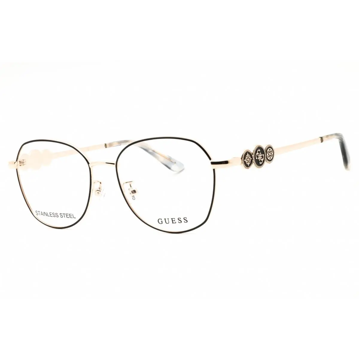 Guess GU50256-D 002 Matte Black 52mm Eyeglasses
