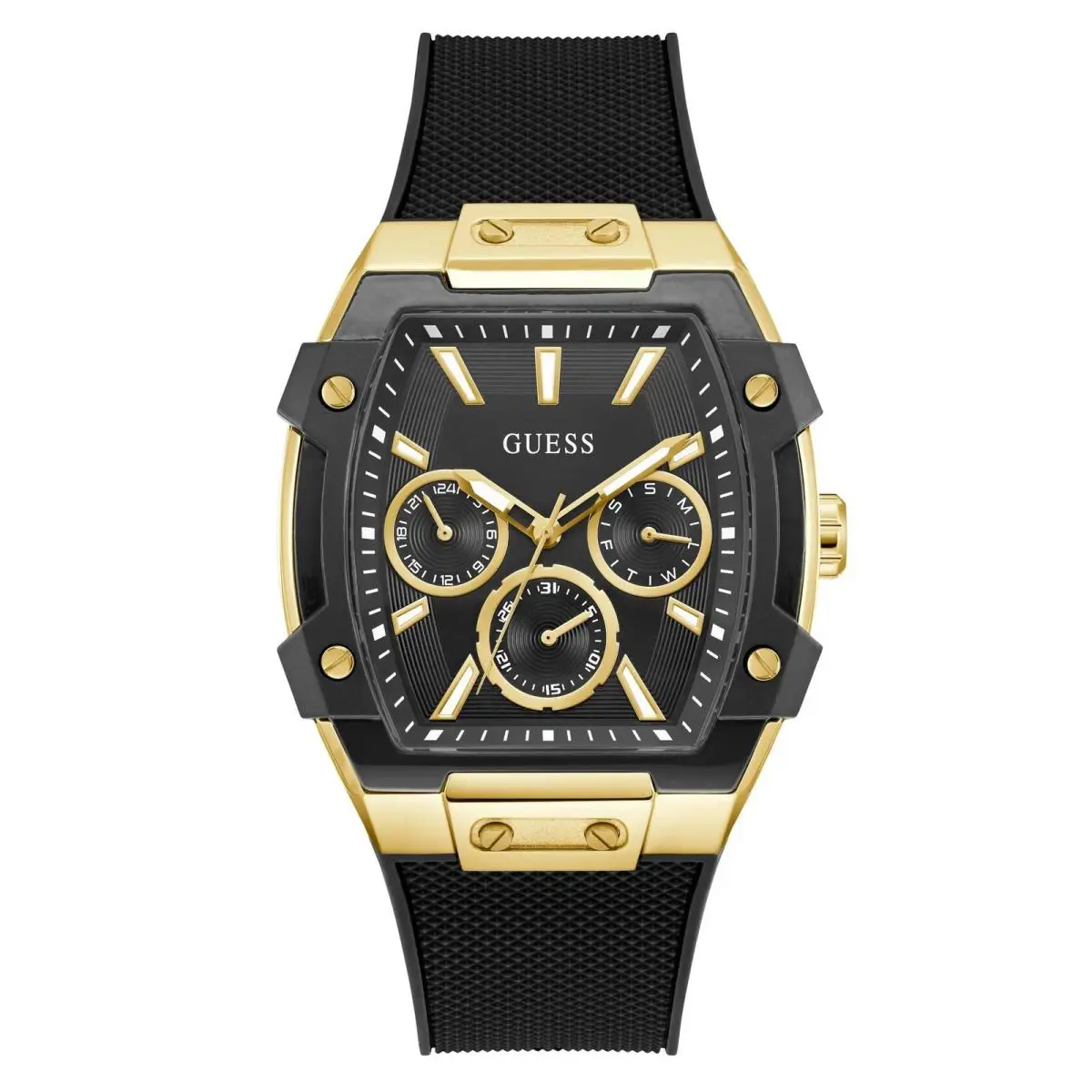 Guess Men`s Wristwatch Gt Phoenix GW0956G2 Silicone