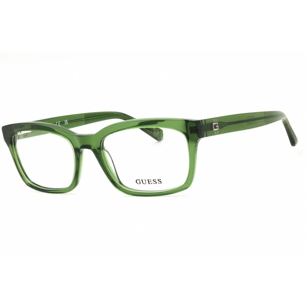 Guess GU50252 096 Shiny Dark Green 55mm Eyeglasses