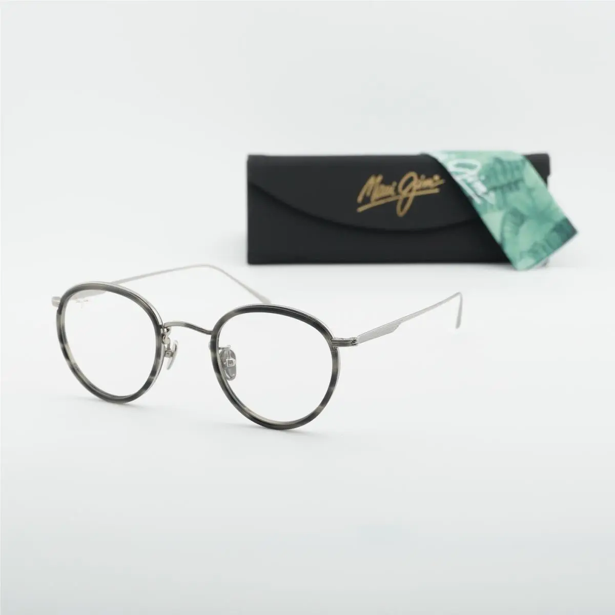 Maui Jim Mjo 2420 02C Silver/grey 46mm Eyeglasses