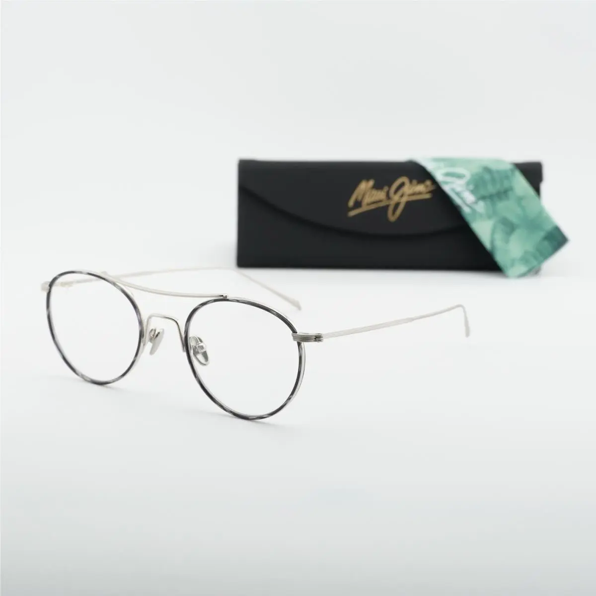 Maui Jim Mjo 2419 17A Silver 48mm Eyeglasses