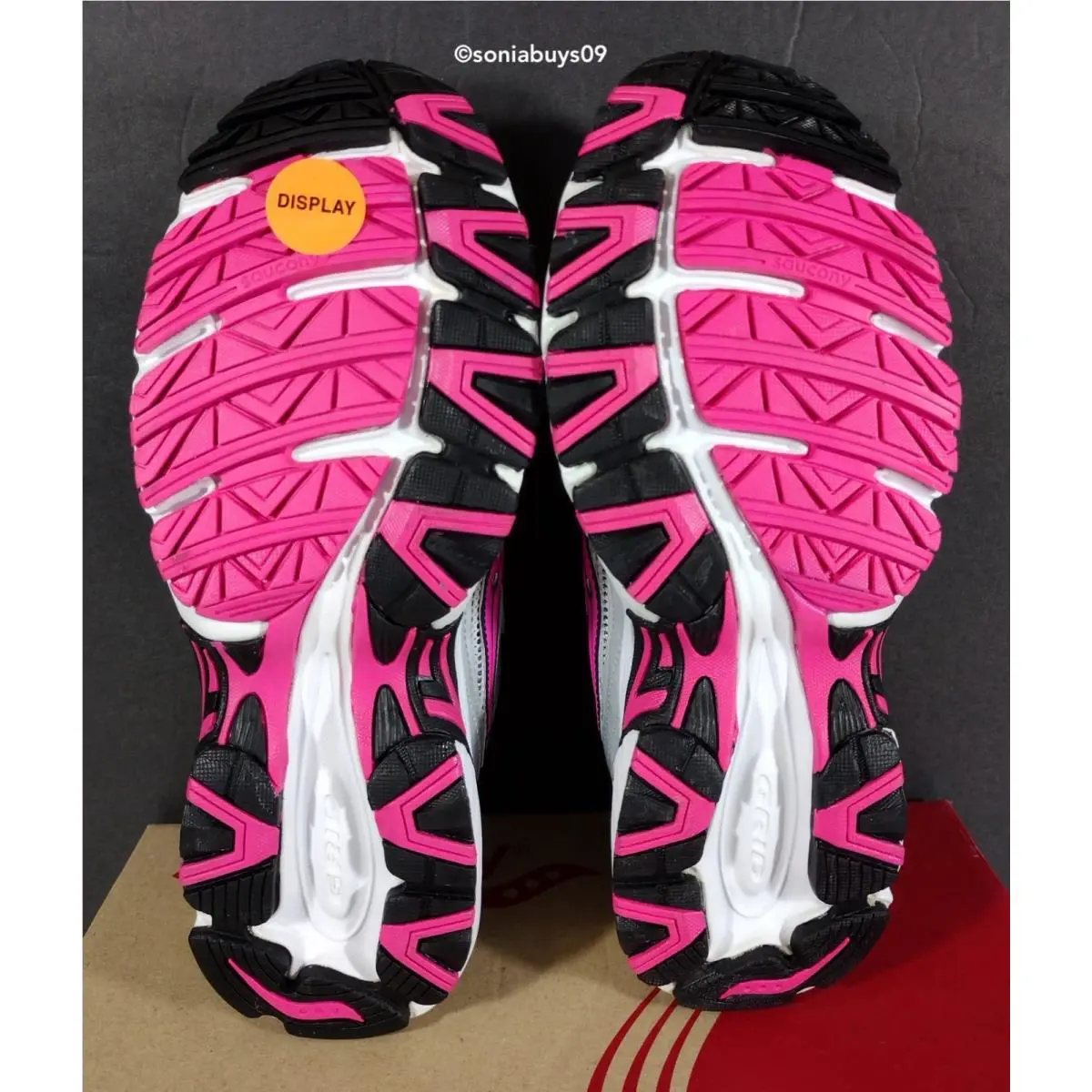 Saucony shoes - Silver/Navy/Pink 20