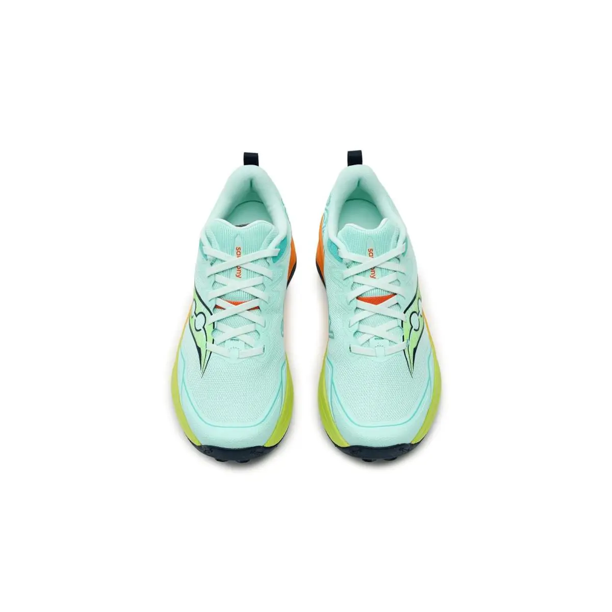 Saucony shoes - Aqua/Citron 0