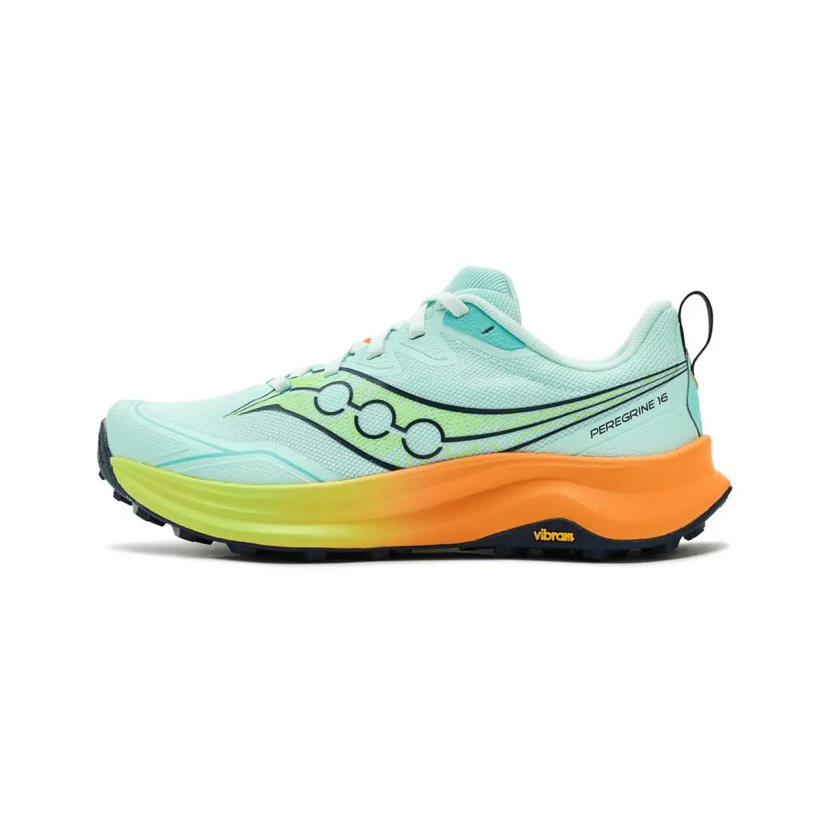 Saucony shoes - Aqua/Citron 2