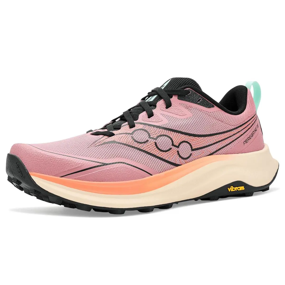 Saucony shoes - Aqua/Citron 13