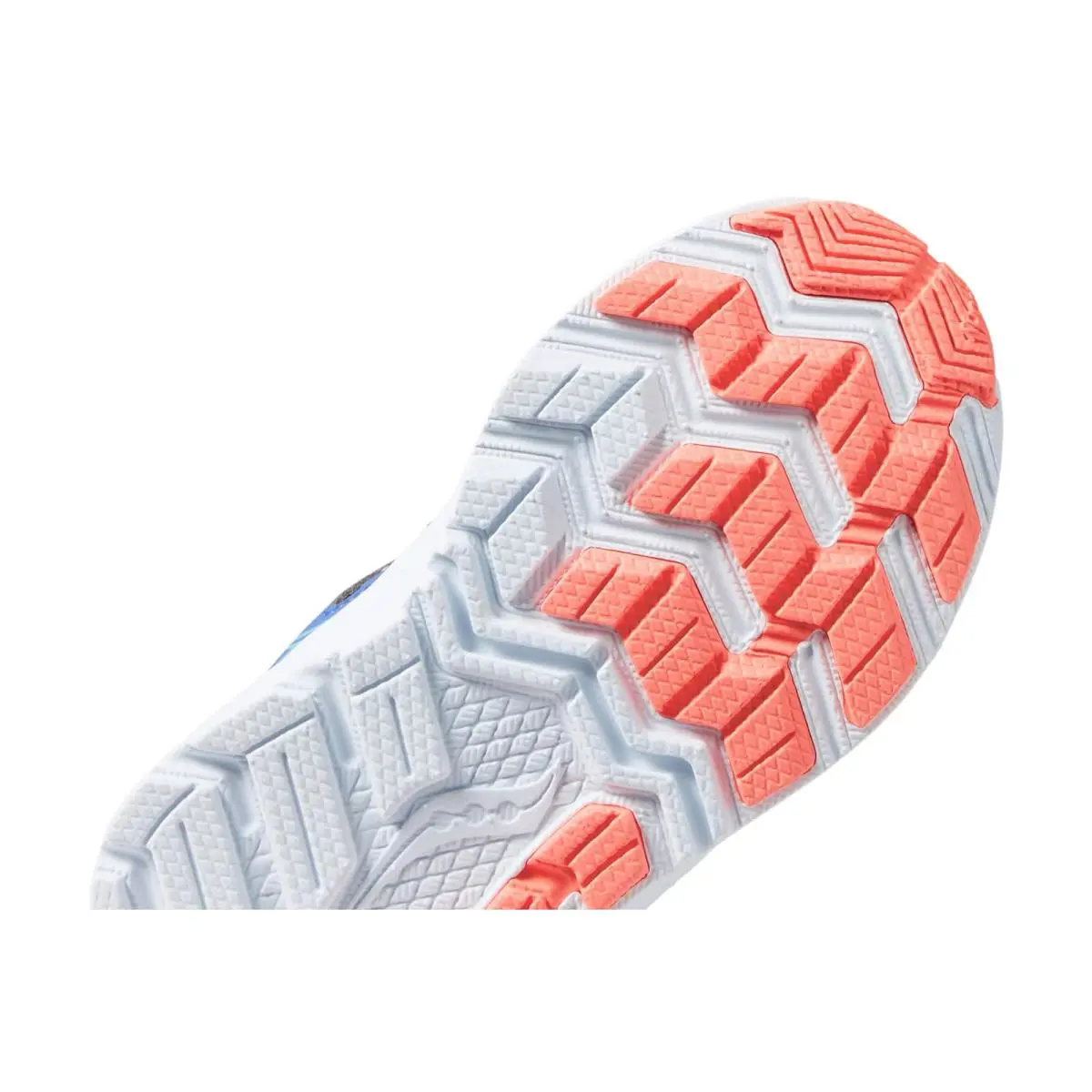Saucony shoes - Silver/Periwinkle/Turquoise 4