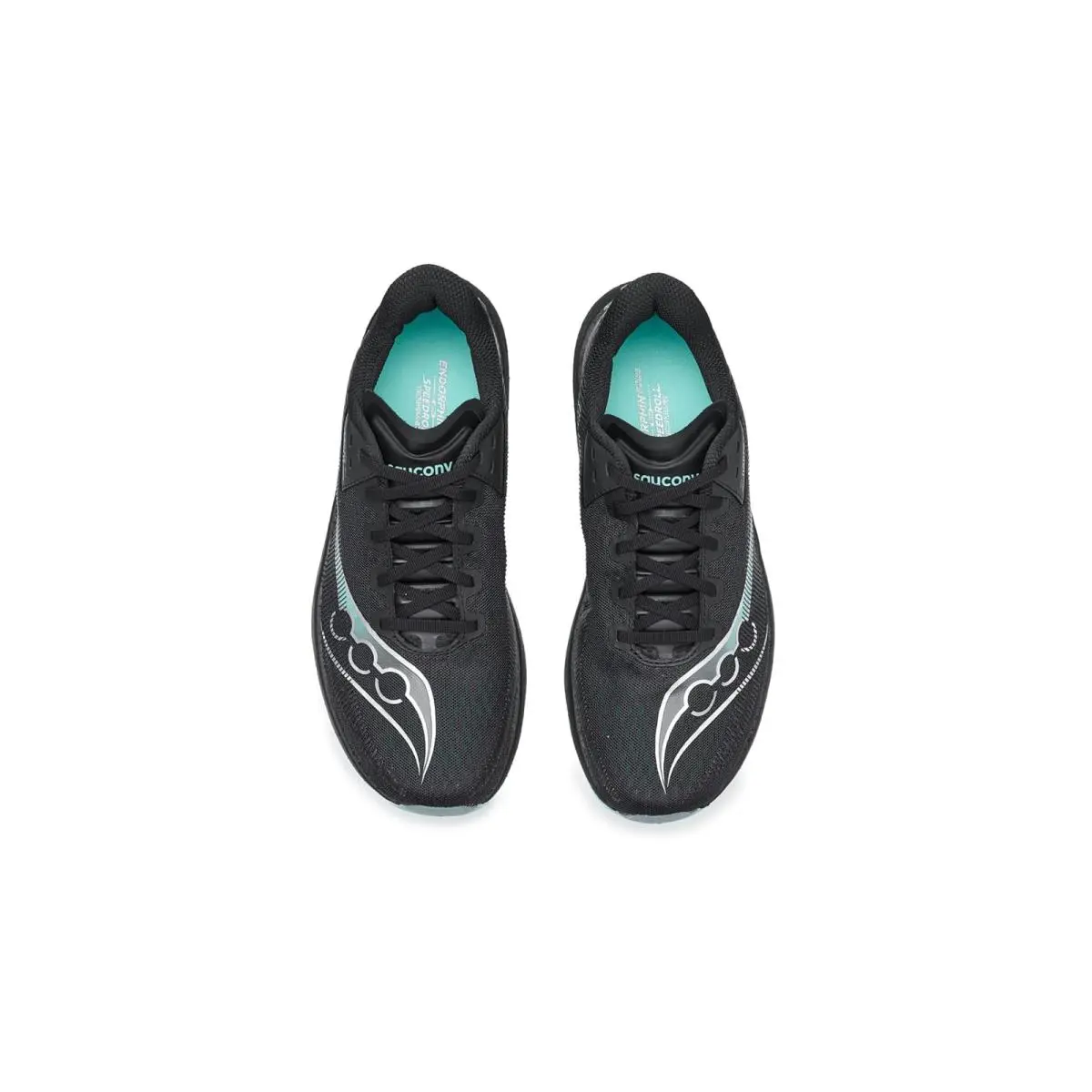 Saucony shoes - Black/Aqua 0
