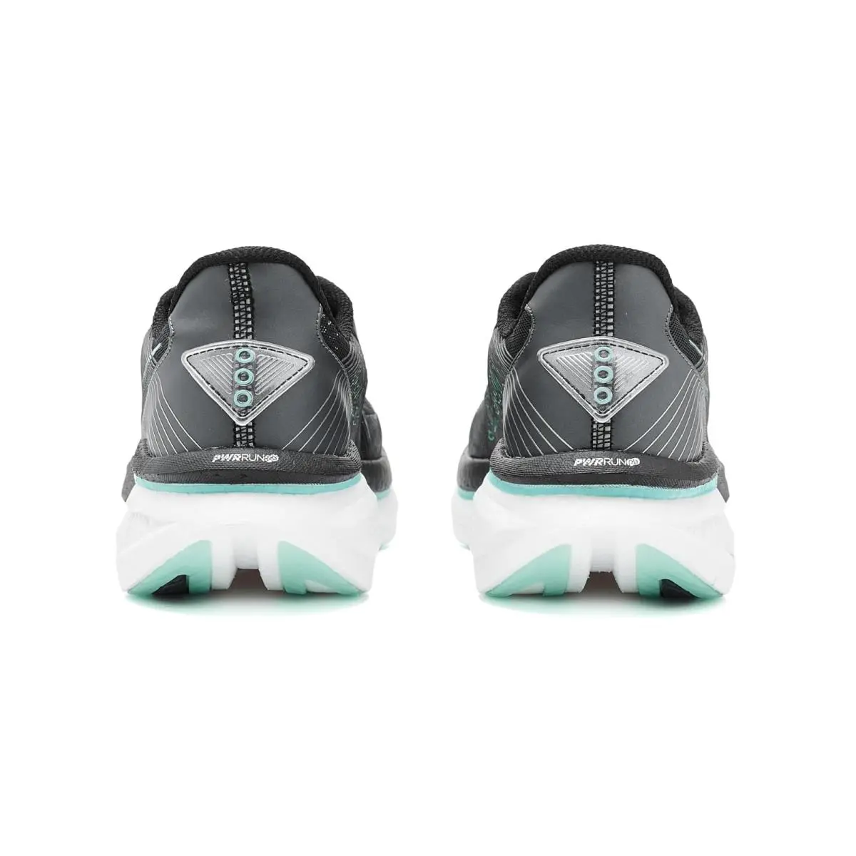 Saucony shoes - Black/Aqua 5