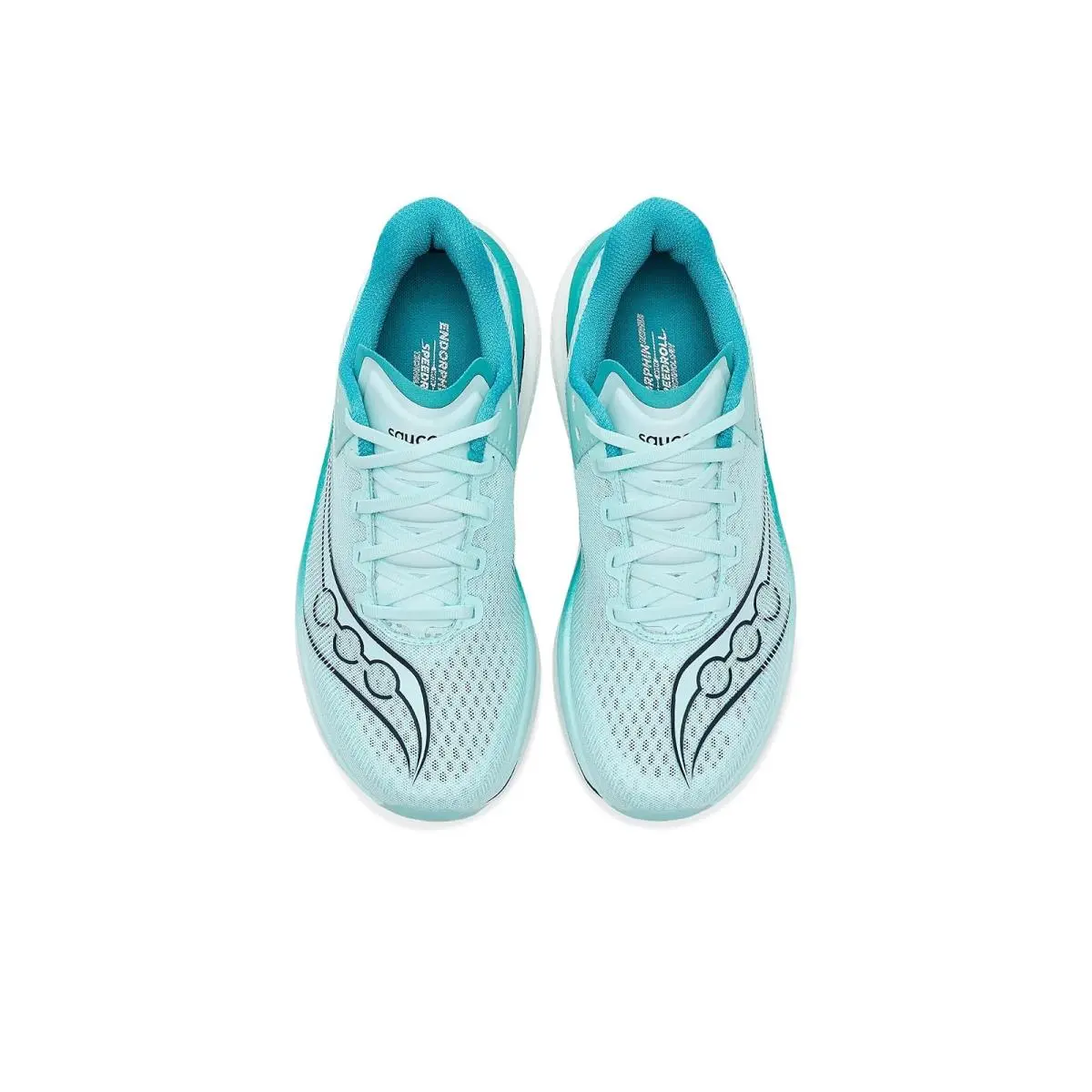 Saucony shoes - Black/Aqua 49