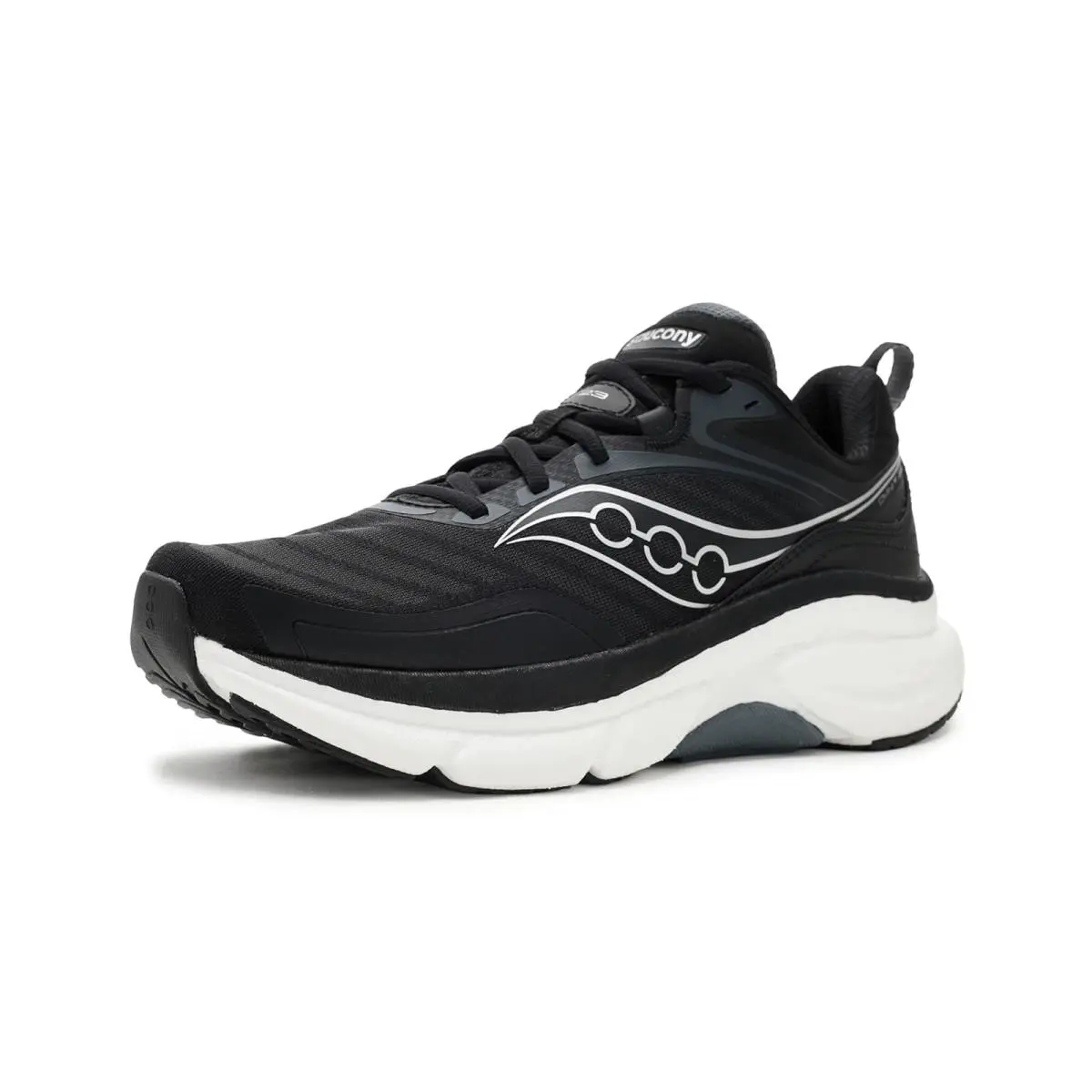 Saucony shoes - Black/Silver 6