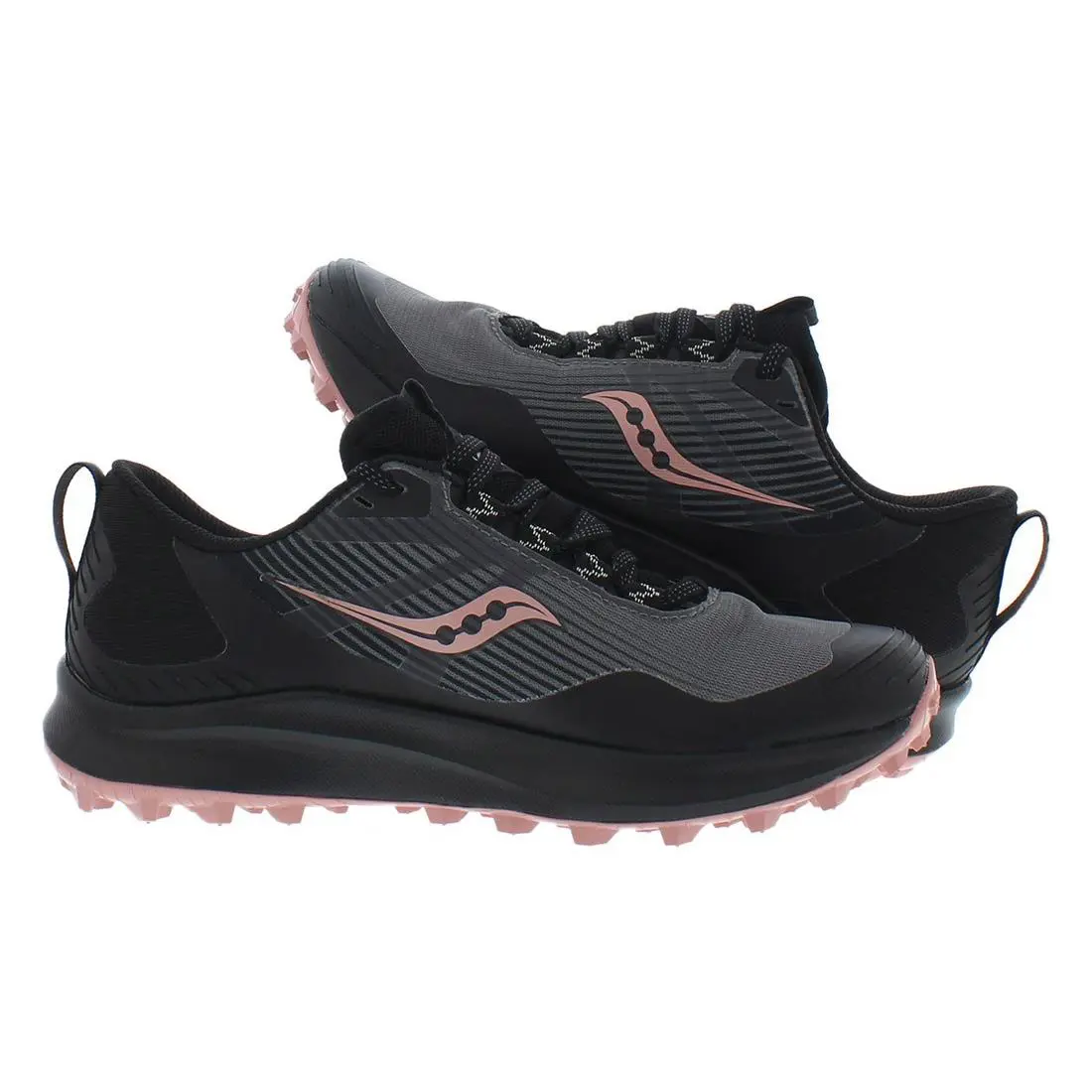Saucony shoes - Black/Pink, Full: Black/Pink 1