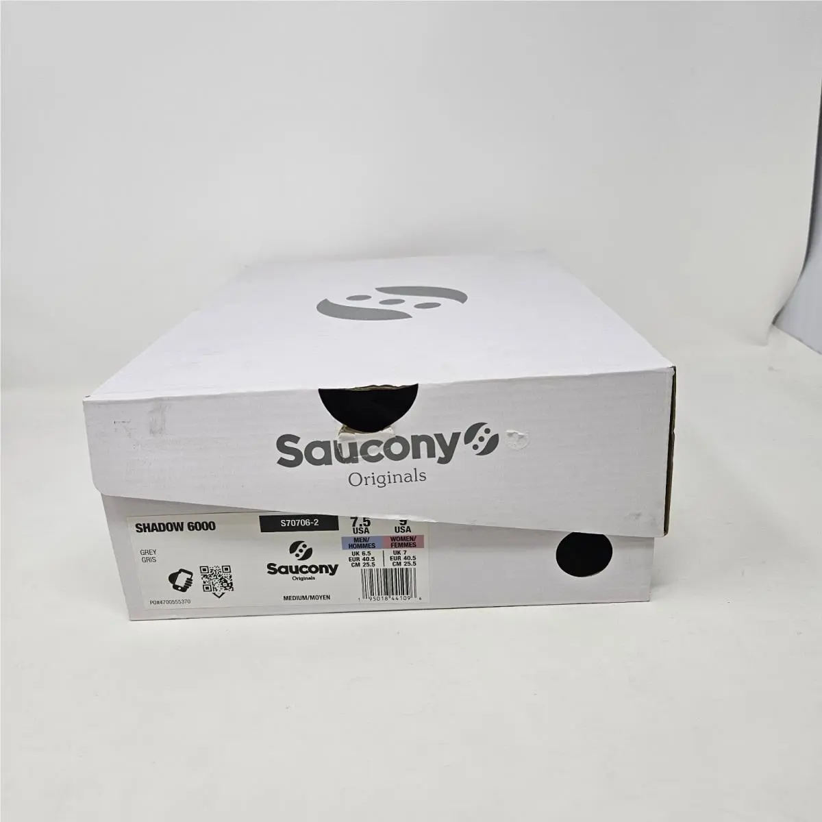 Saucony shoes - Shadow 6000 - Shadow - S70706-2 - Grey / Gum (UPC: 195018441096) 4