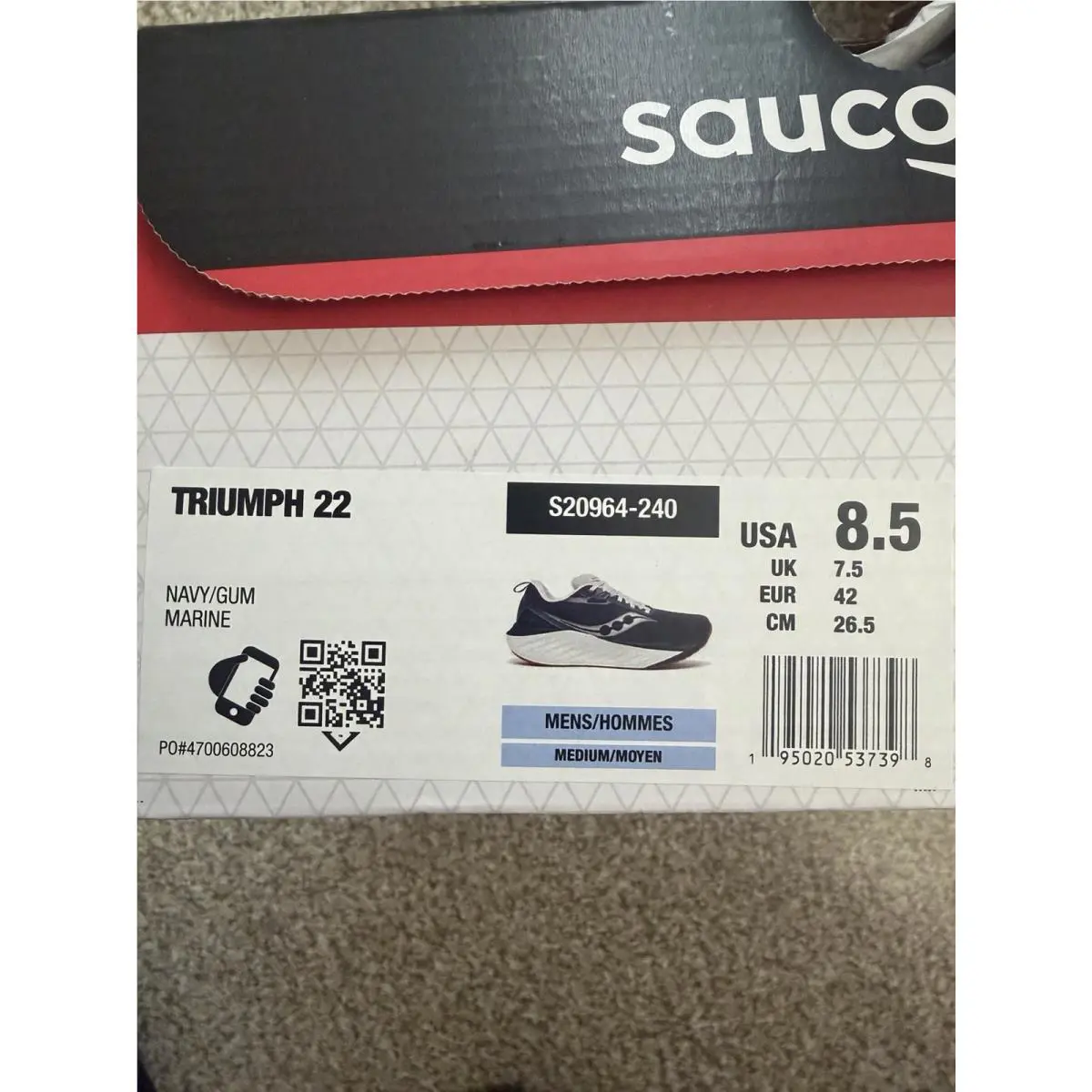 Saucony shoes - Saucony Triumph 22 - Triumph - S20964-240 - Blue 8