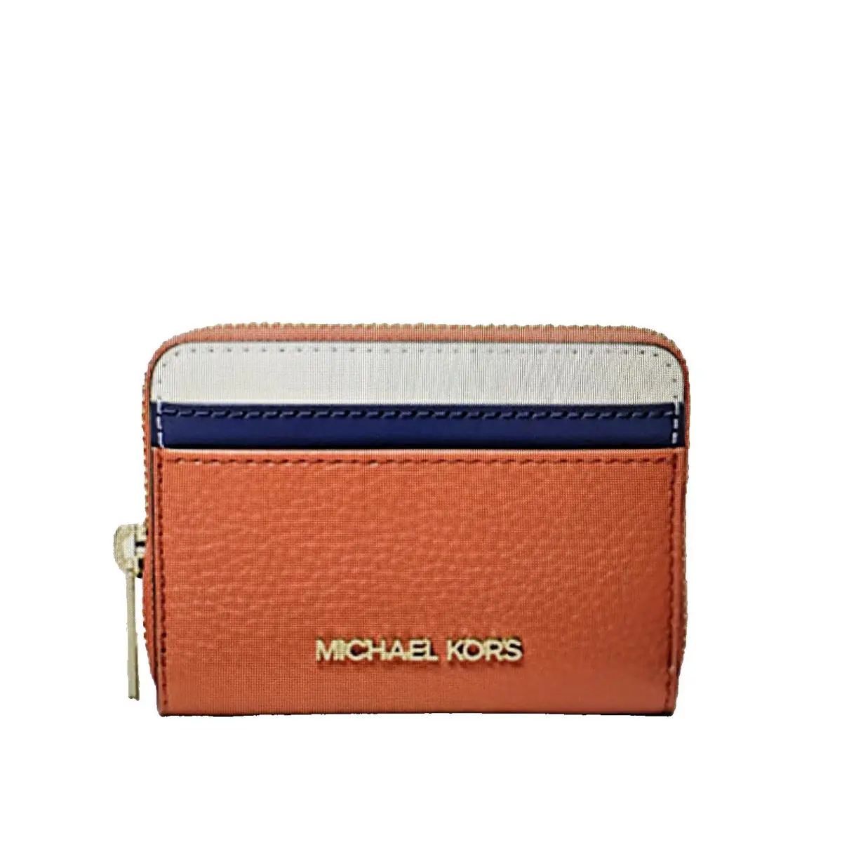 Michael Kors Jet Set Travel Size Color-block Wallet