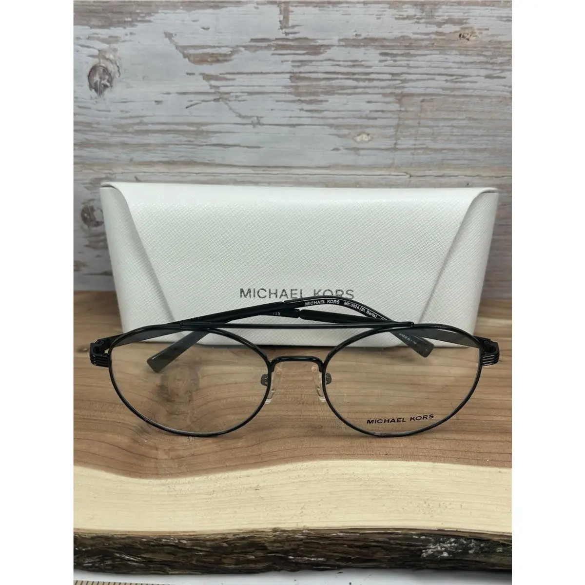 Michael Kors Barts 3024 1202 52 17 135 Black Eyeglasses with Case