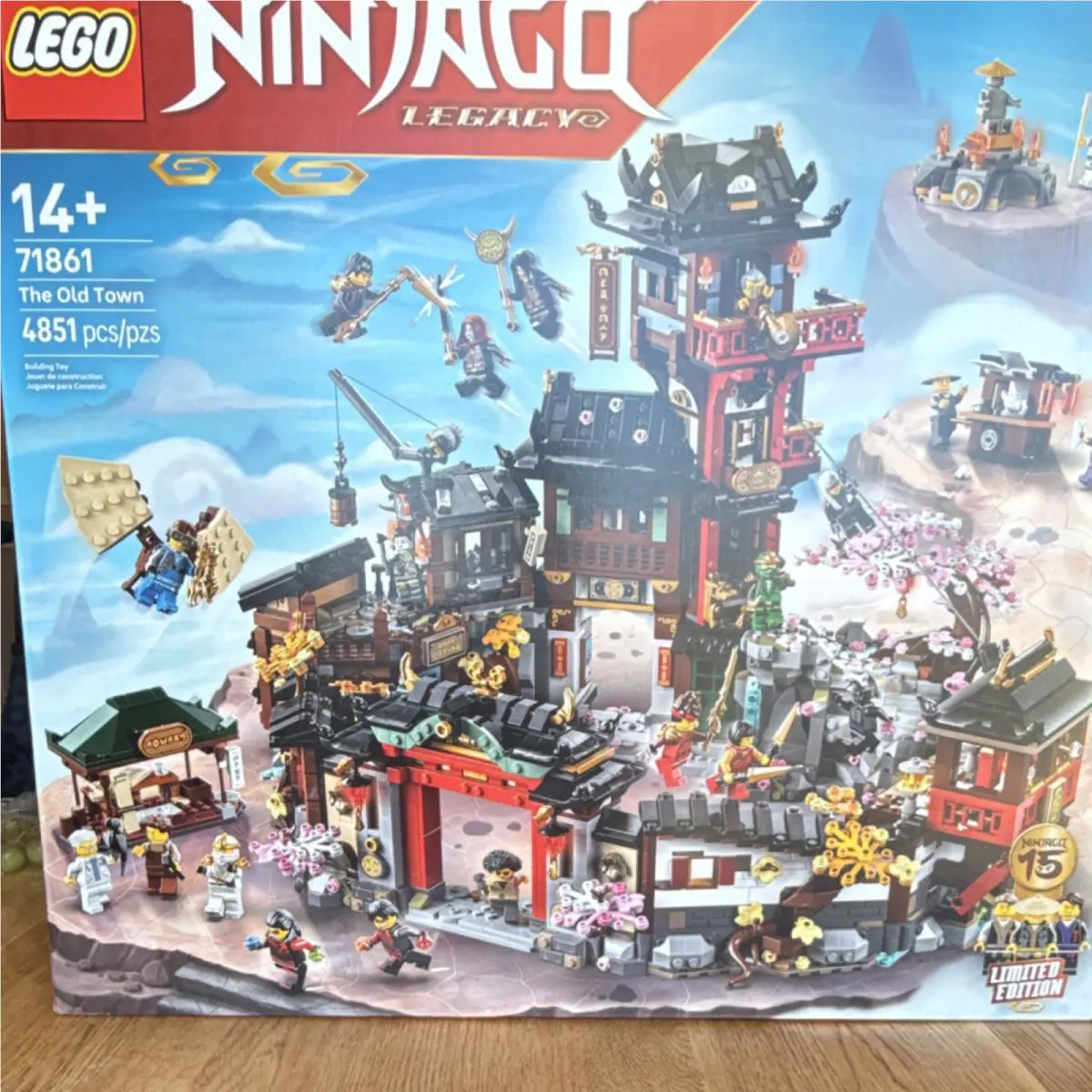 Lego Ninjago Legacy The Old Town 71861 Limited Edition 4851 Pcs Complete Set