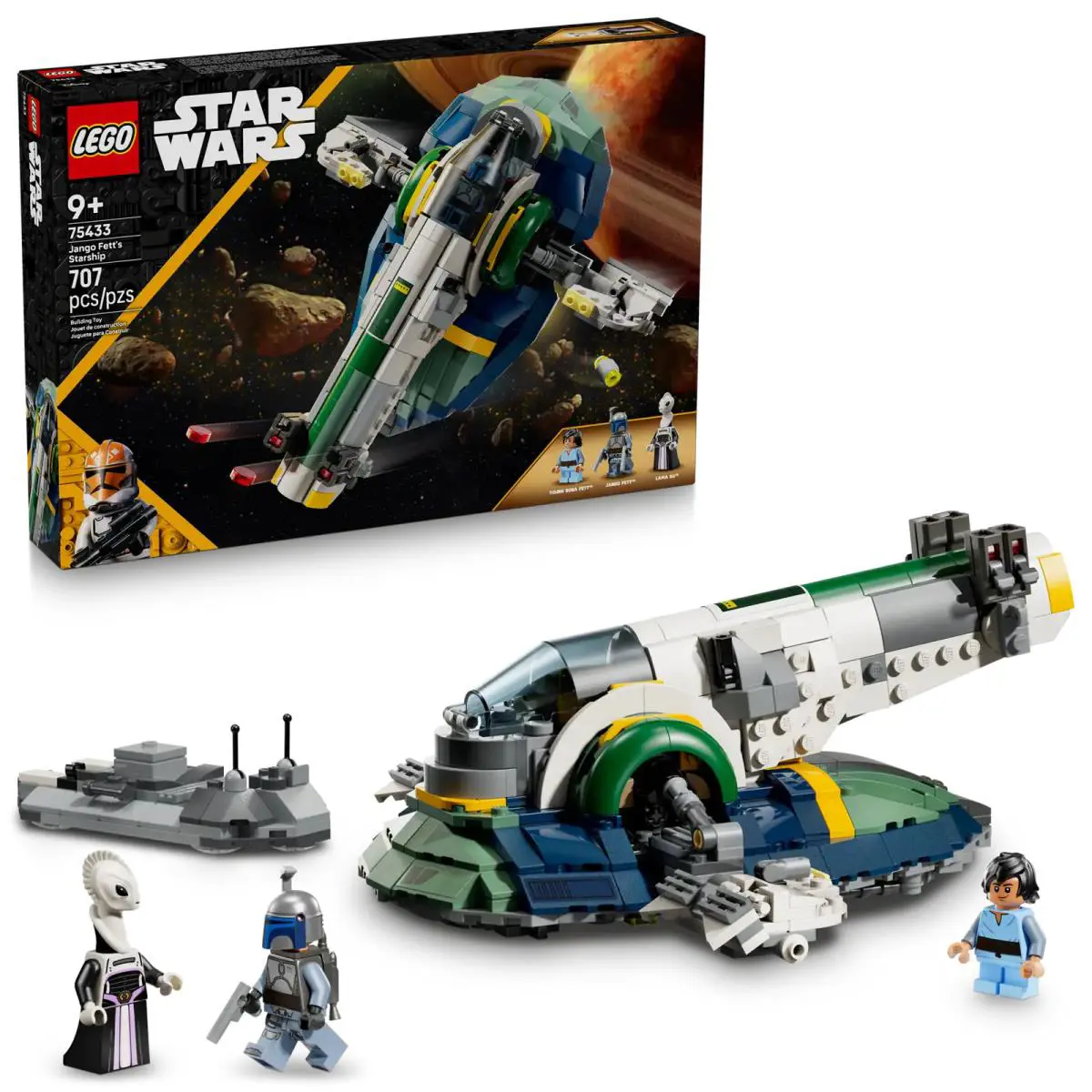 Lego Star Wars Jango Fett`s Starship Set 75433
