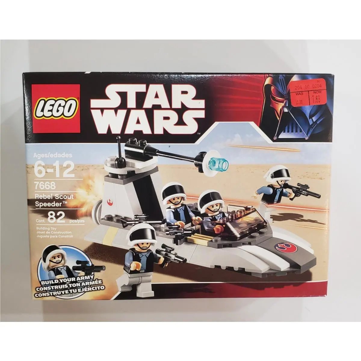 Lego Star Wars 7668 Rebel Scout Speeder Set Retired