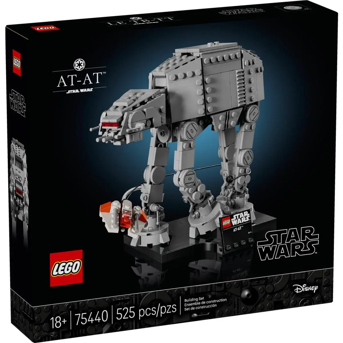 Lego Star Wars At-at Walker Building Set Mid-scale Model with 525 Pieces