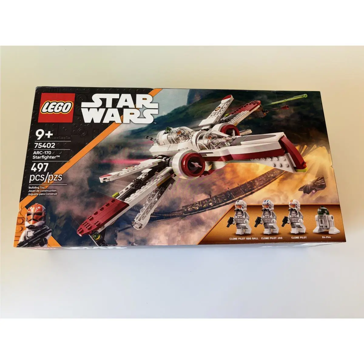 Lego Star Wars 75402 ARC-170 Starfighter Set Misb