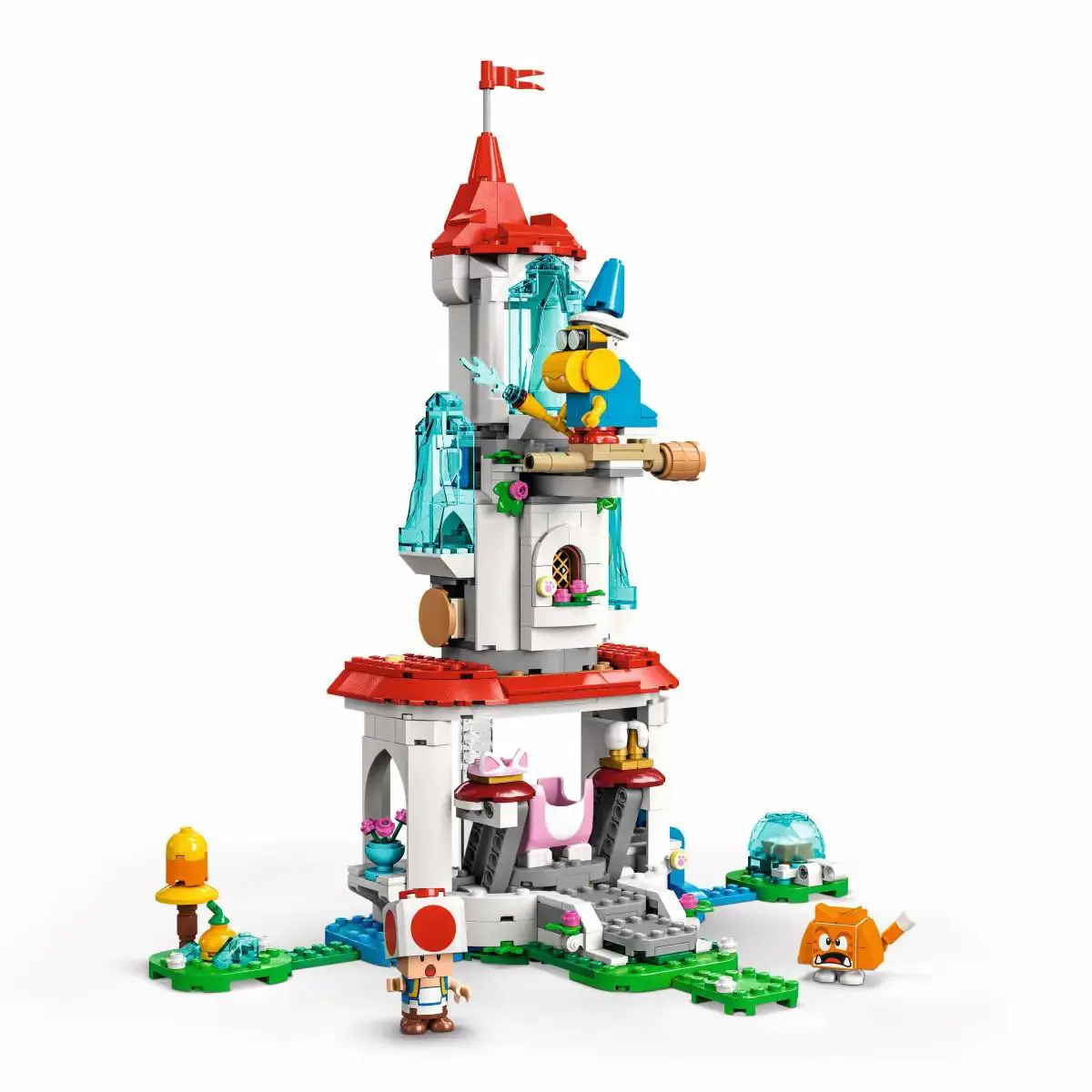 Lego Cat Peach Suit and Frozen Tower - Expansion Set 71407 Super Mario Set