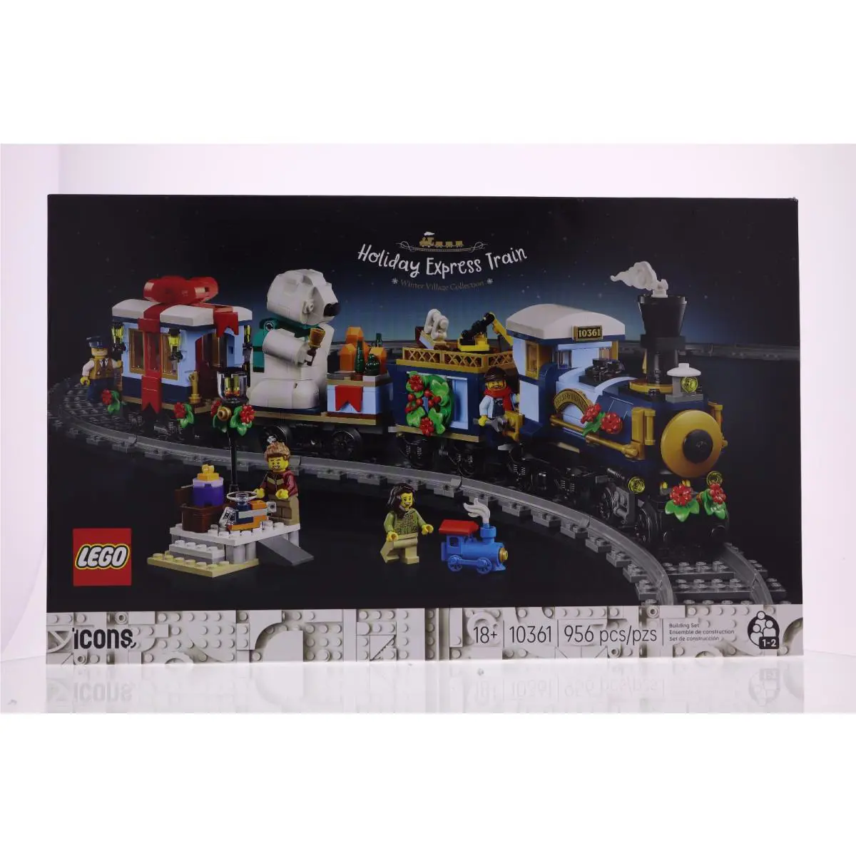Lego Icons Holiday Express Train Building Set 10361