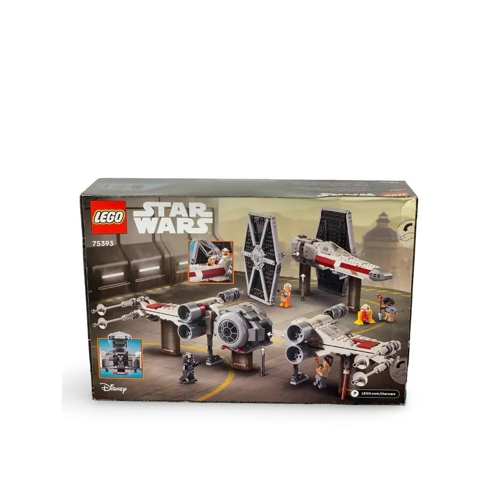 Lego Star Wars 75393 – Tie Fighter X-wing Mash-up Building Set –