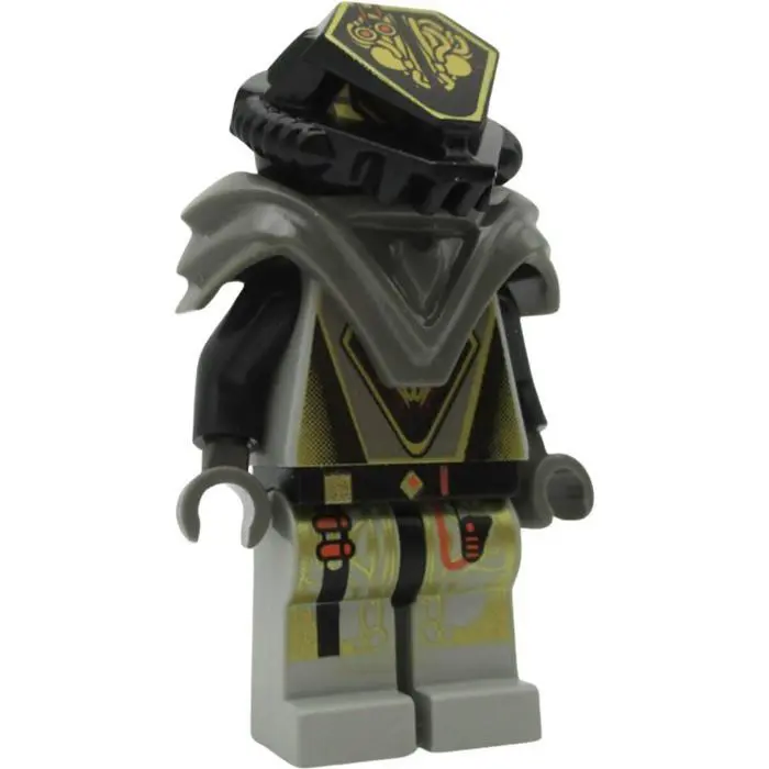 Lego Minifigure 6975 Ufo Zotaxian Alien - Gray Overlord Alpha Draconis Space