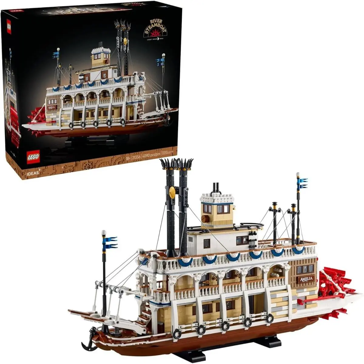 Lego 21356 River Steamboat - Ideas 2025