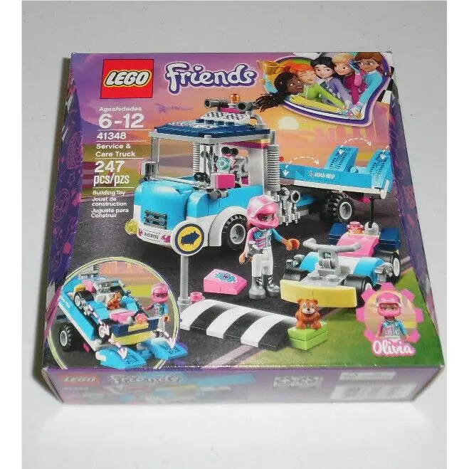 Lego Friends Olivia Service and Care Truck 41348 247 Piece Building Set Toy