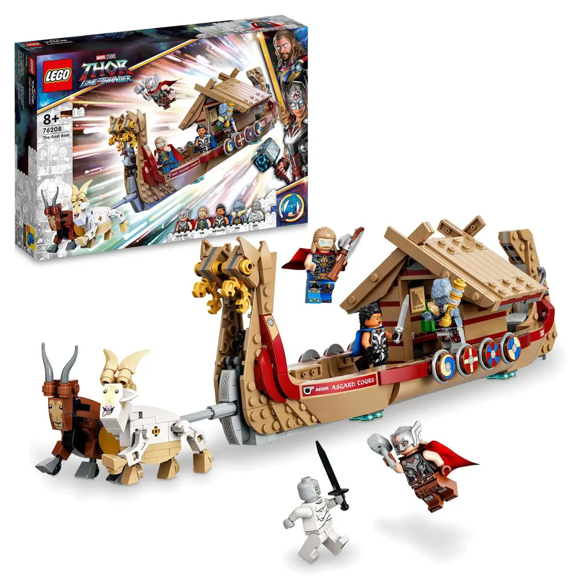 Lego® Super Heroes Marvel The Goat Boat 76208 Building Kit Collectible Thor Con