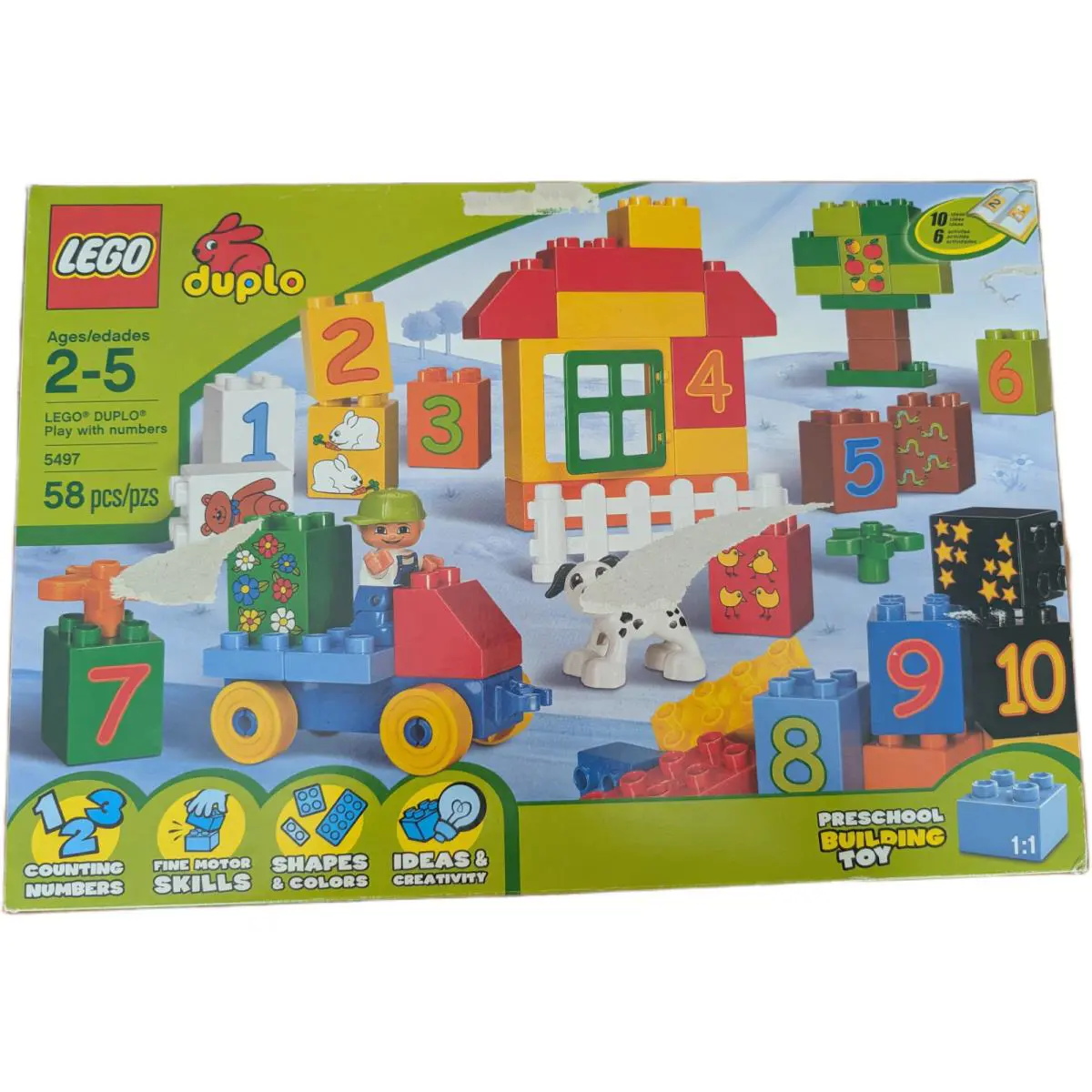 Lego Duplo 5497 Play with Numbers Retired Counting Math Learning Nisb
