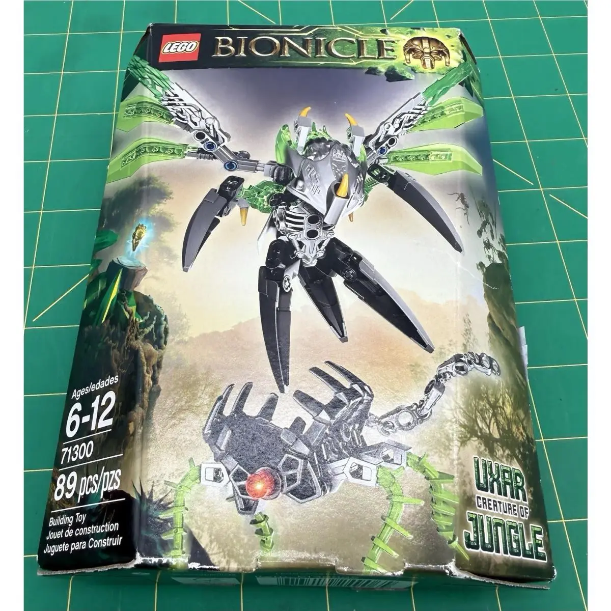 2016 Lego Bionicle Uxar Creature Of The Jungle 89 Pcs 71300