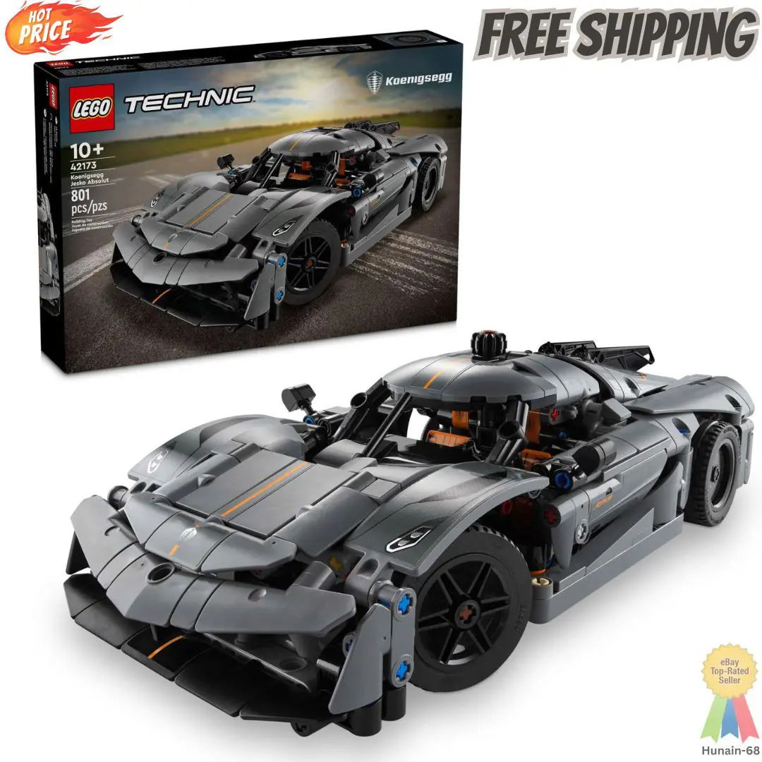 Lego Technic Koenigsegg Jesko Absolut 42173 Building Toy Set Sports Car Model