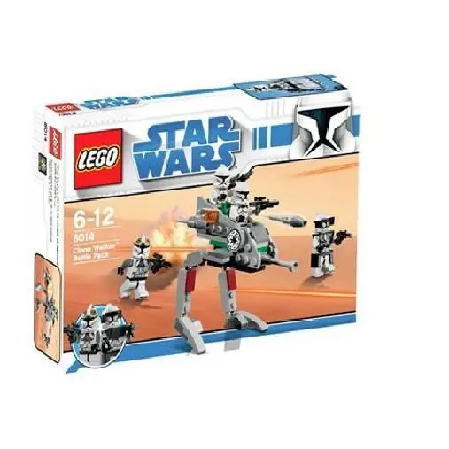 Lego Star Wars Walker Battle Pack Box Set 8014 Damage Box