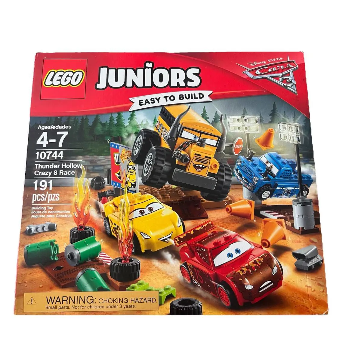 Lego Juniors Cars 3 - 10744 Thunder Hallow Crazy 8 Race