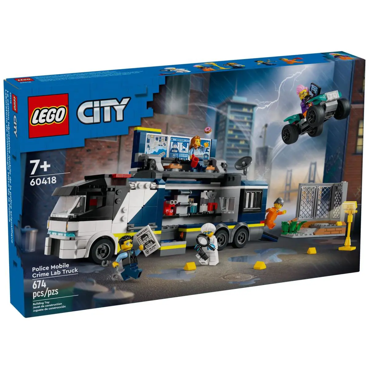 Lego Town Sets: 60418 Police Mobile Crime Lab Truck