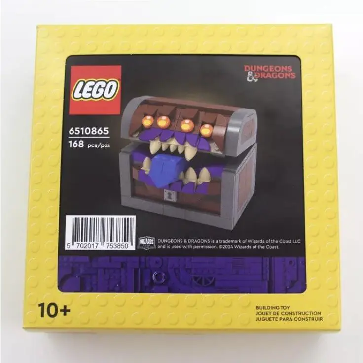 Lego Dungeons Dragons Gwp 21348 6510865 Cool Mimic Chest Dice Box Dnd D D